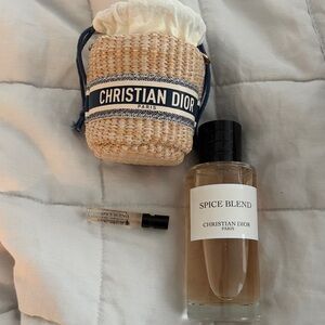 Dior DISCONTINUED Spice Blend Fragrance with extras.